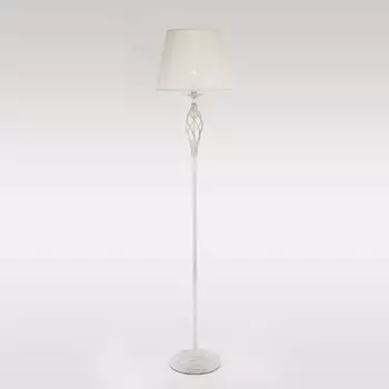 Торшер Eurosvet 01003/1 белый с золотом