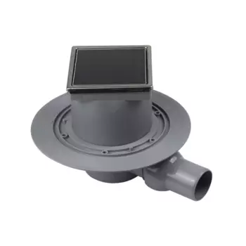 Трап душевой Pestan Dry Black Glass 13000101 черный