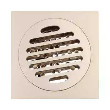 Трап сливной Veragio Canyon VR.CAN-2010.BR, 10 х 10 см, бронза