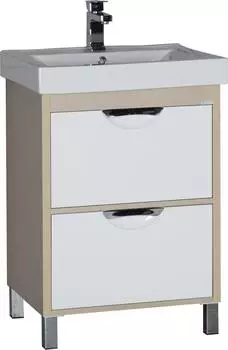 Тумба для комплекта Aquanet Гретта 60 2 ящика светлый дуб
