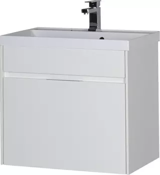 Тумба для комплекта Aquanet Латина 70 1 ящик белая