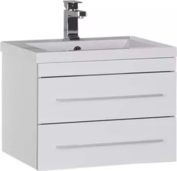 Тумба для комплекта Aquanet Верона 58 подвесная белая