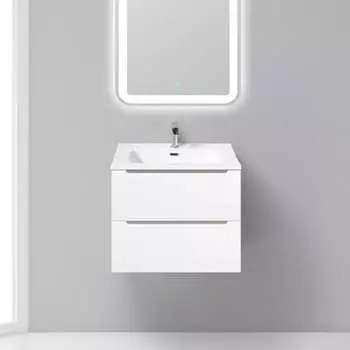 Тумба для комплекта BelBagno ETNA-600-2C-SO-BL-P bianco lucido