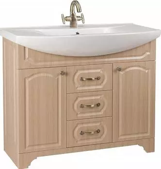 Тумба для комплекта Bellezza Камелия 95 светлый лен