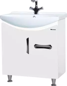 Тумба для комплекта Bellezza Лагуна 65 с ящиком белая