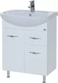 Тумба для комплекта Bellezza Стелла 65 1 ящик белая