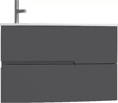 Тумба для комплекта Jacob Delafon Nona EB1888RU-442 глянцевый серый антрацит