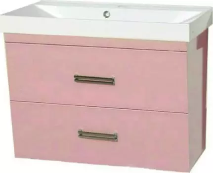 Тумба для комплекта Misty Джулия Qvatro 75 Л-Джк01075-1210ПК2Я розовый