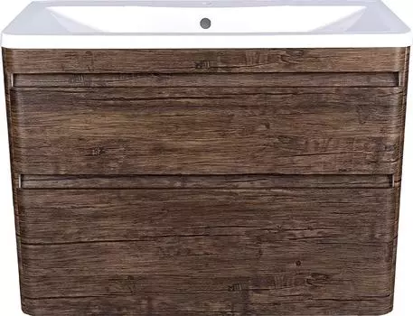 Тумба для комплекта Style Line Атлантика 100 Люкс Plus, подвесная, старое дерево