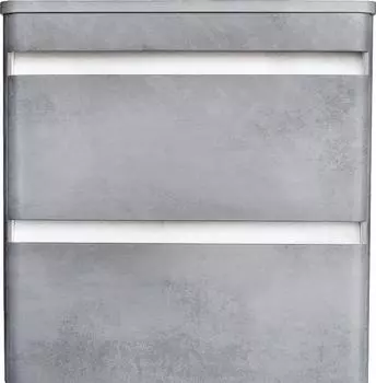 Тумба для комплекта Style Line Атлантика 60 Люкс Plus, подвесная, бетон темный