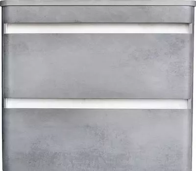 Тумба для комплекта Style Line Атлантика 80 Люкс Plus, подвесная, бетон темный