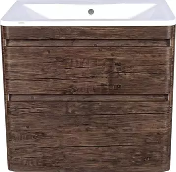 Тумба для комплекта Style Line Атлантика 80 Люкс Plus, подвесная, старое дерево