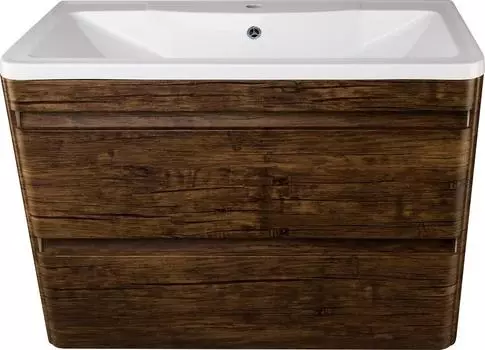 Тумба для комплекта Style Line Атлантика 90 Люкс Plus, подвесная, старое дерево