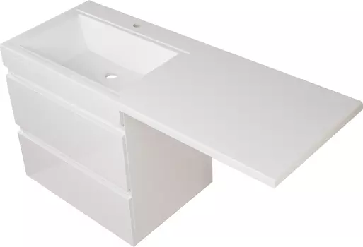 Тумба для комплекта Style Line Даллас 130 Люкс Plus подвесная