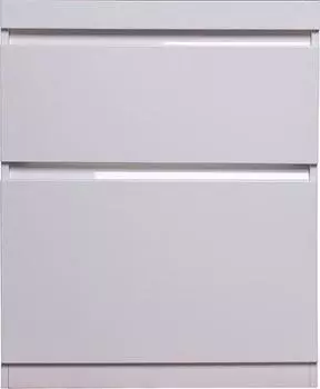 Тумба для комплекта Style Line Даллас 130 Люкс Plus напольная белая