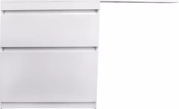 Тумба для комплекта Style Line Даллас 140 Люкс, напольная, 2 ящика