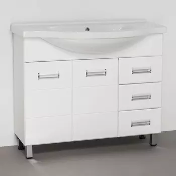 Тумба для комплекта Style Line Ирис 100 белая