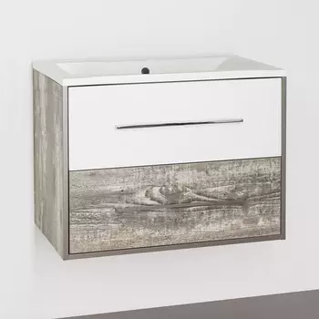 Тумба для комплекта Style Line Экзотик 75 Plus подвесная белая экзотик