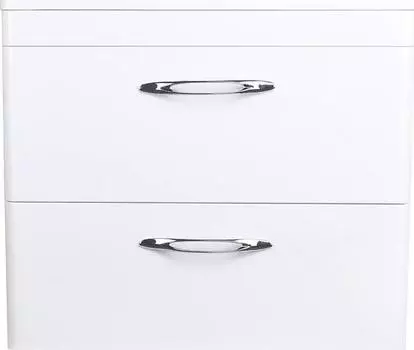 Тумба для комплекта Style Line Каре 70 подвесная, Люкс Plus, белая