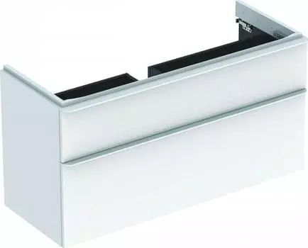 Тумба для раковины Geberit Smyle Square 120 500.355.00.1 белый глянец