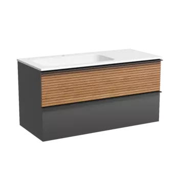Тумба под раковину 100 см Sancos Delta DL100LGR, серый