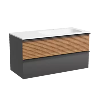Тумба под раковину 100 см Sancos Delta DL100RGR, серый