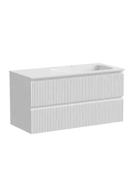 Тумба под раковину 100 см Sancos Snob R правая SNR100RW, белый