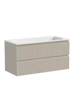 Тумба под раковину 100 см Sancos Snob R SNR100CE, бежевый