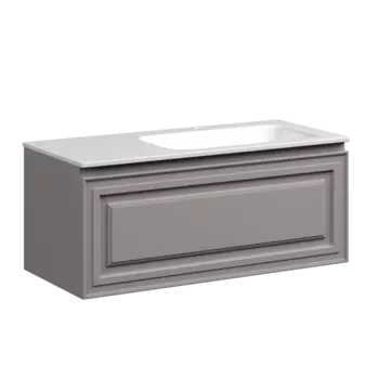 Тумба под раковину 100 см Sancos Very VR100RSM, серый