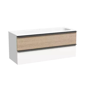 Тумба под раковину 120 см Sancos Delta DL120W, белый