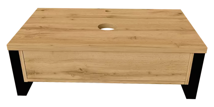 Тумба под раковину 1MarKa Grunge Loft 90П У85843, Дуб вотан