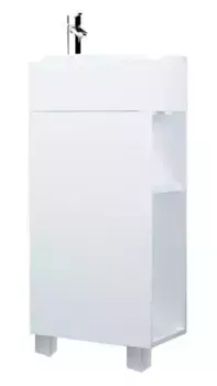 Тумба под раковину 1MarKa Laura У85929 белый