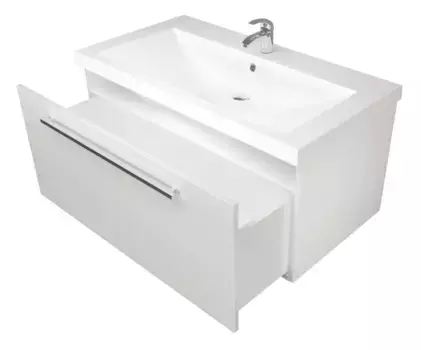 Тумба под раковину 1MarKa Соната У51043 белый