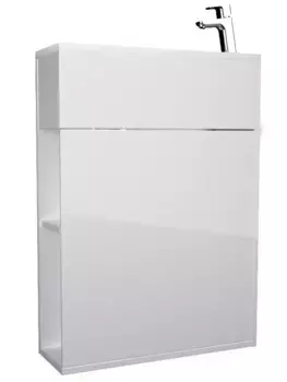 Тумба под раковину 1MarKa Stretto У94716 белый