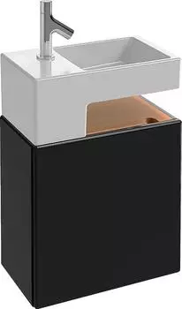 Тумба под раковину 50 см Jacob Delafon Terrace EB1178-274 чёрный