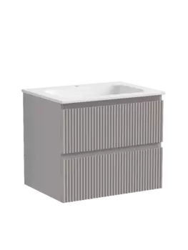 Тумба под раковину 60 см Sancos Snob R SNR60SM, серый