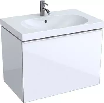 Тумба под раковину Geberit Acanto 75 500.611.01.2, белый
