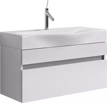 Тумба под раковину 80 см белая Aqwella Бергамо Ber.01.08/W