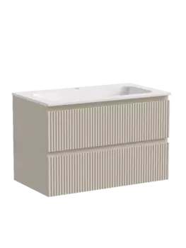Тумба под раковину 80 см Sancos Snob R SNR80CE, бежевый