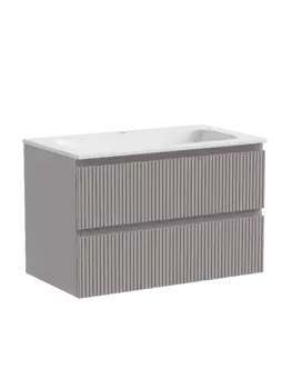 Тумба под раковину 80 см Sancos Snob T SNT80SM, серый