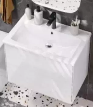 Тумба под раковину Акватон Сохо 1A258001AJ010 белый