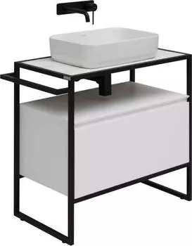 Тумба под раковину Allen Brau Priority 80 1.31002.WM, белый матовый