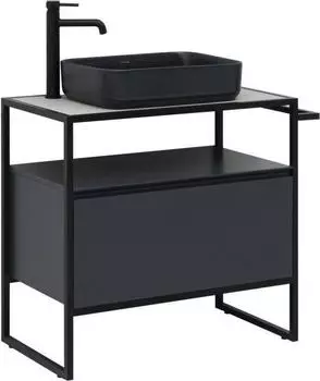 Тумба под раковину Allen Brau Priority 80 1.31002.AM, антрацит матовый