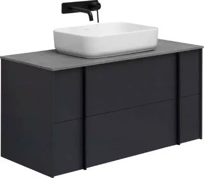 Тумба под раковину Allen Brau Reality 100 1.32007.AM, антрацит матовый