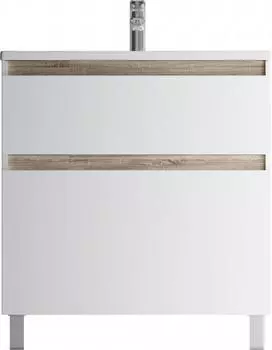 Тумба под раковину AM.PM X-Joy 80 M85AFSX0802WG, белый глянец