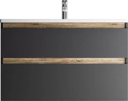 Тумба под раковину AM.PM X-Joy 100 см M85AFHX1002BM, черный матовый