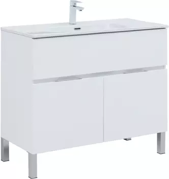 Тумба под раковину Aquanet Алвита New 100 00277554 белый