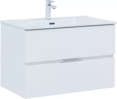 Тумба под раковину Aquanet Алвита New 80 00277514 белый
