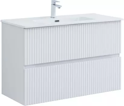 Тумба под раковину Aquanet Джейн 100 00313288 белый