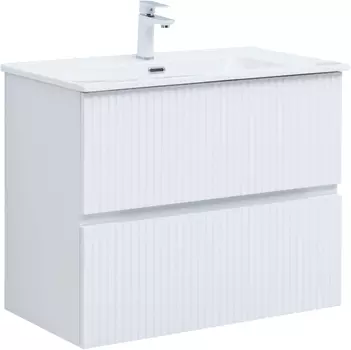 Тумба под раковину Aquanet Джейн 80 00313286 белый